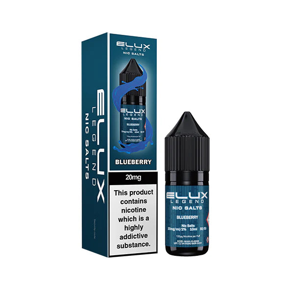Blueberry Nic Salt by Elux