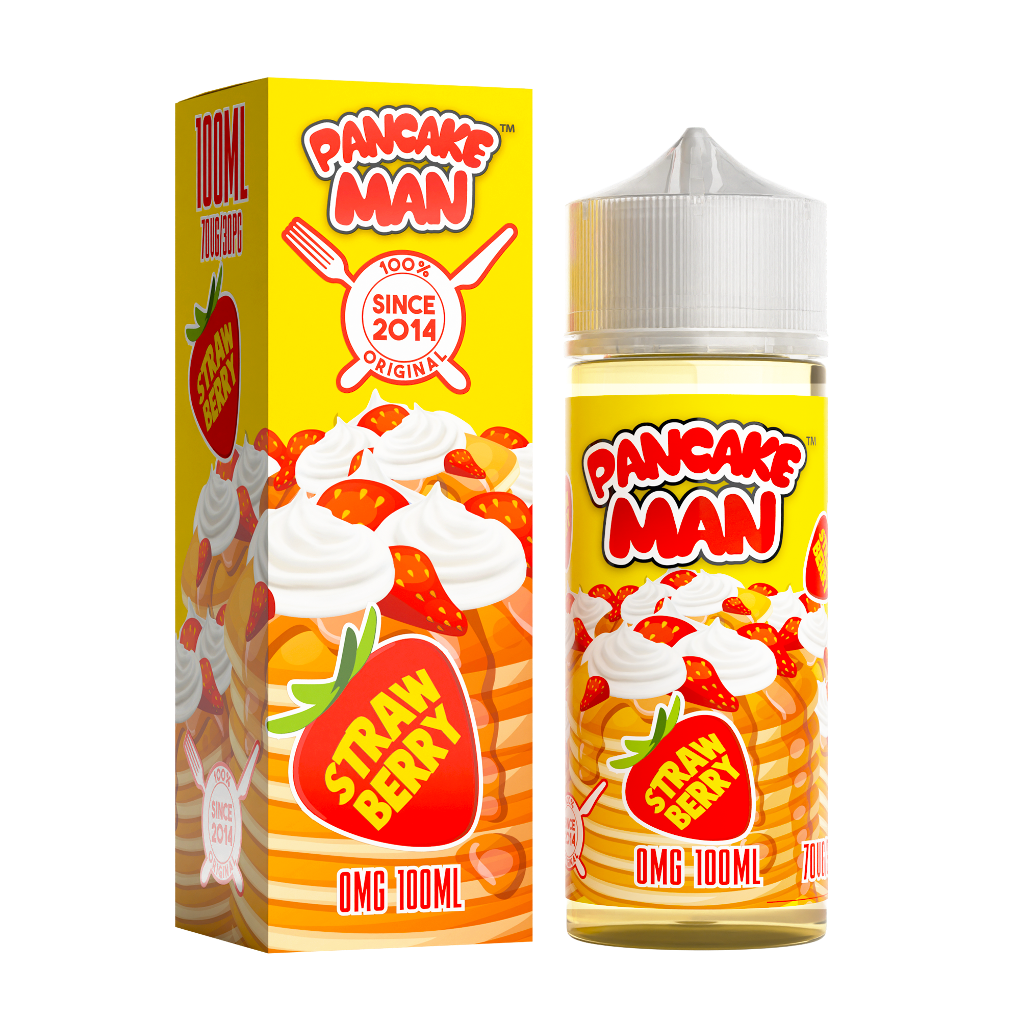 Pancake Man Strawberry by Vape Breakfast Classics