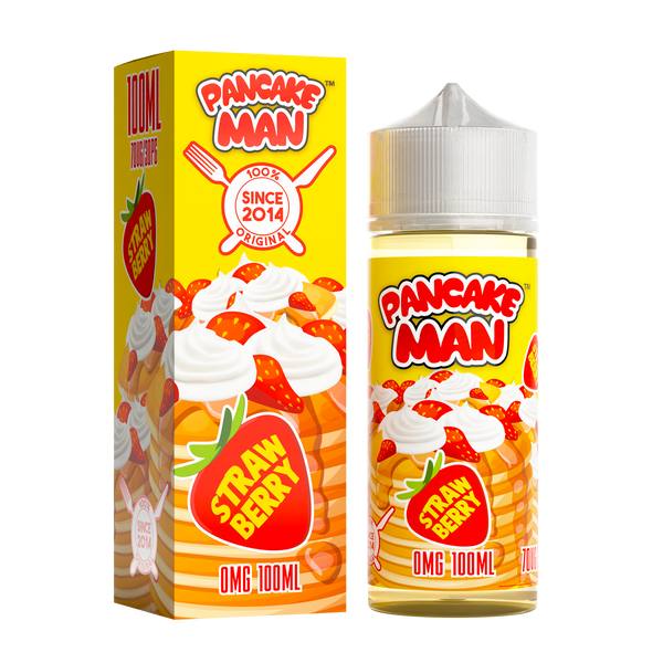 Pancake Man Strawberry by Vape Breakfast Classics | ManchesterVapeMan Pancake Man Strawberry by Vape Breakfast Classics | ManchesterVapeMan