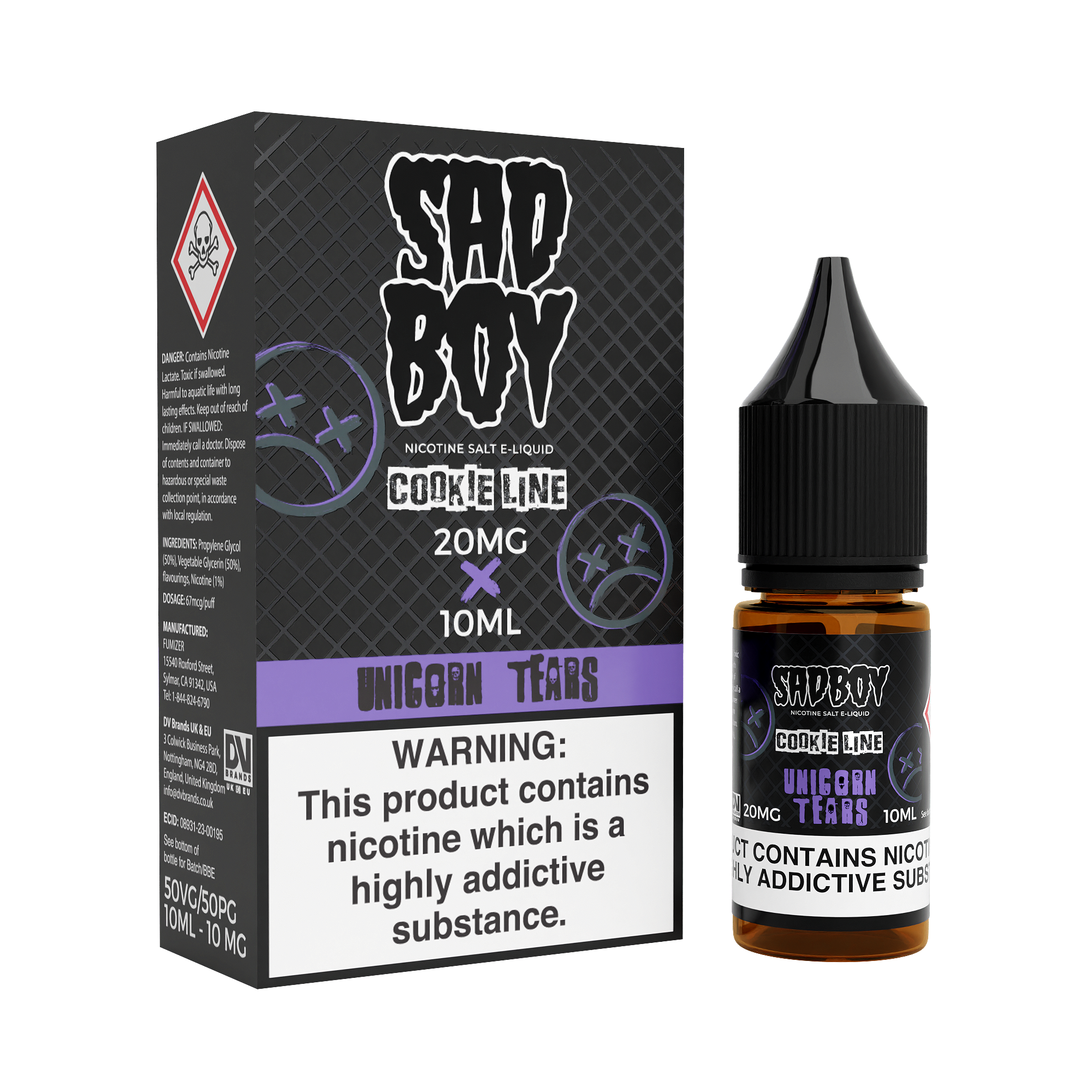 Unicorn Tears Nic Salt by Sadboy E-Liquids