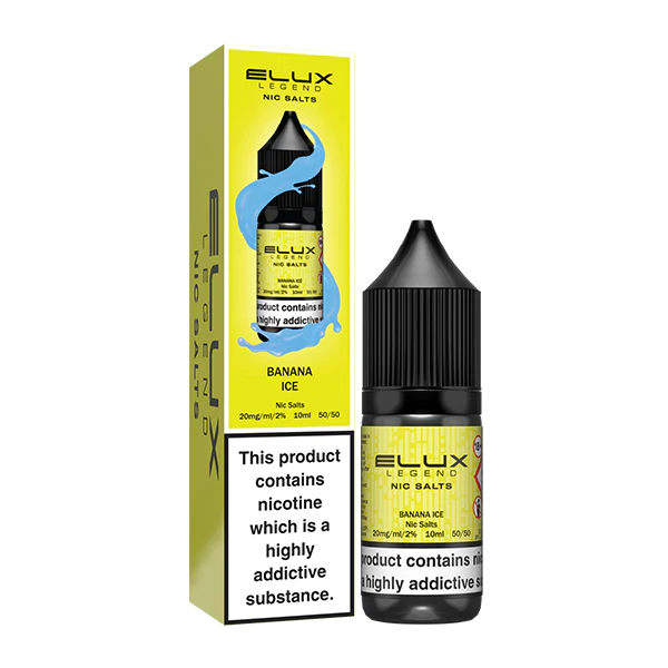Banana Ice Nic Salt by Elux