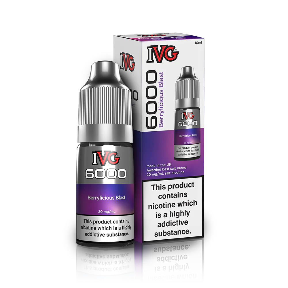 Berrylicious Blast by IVG 6000 Nic Salt