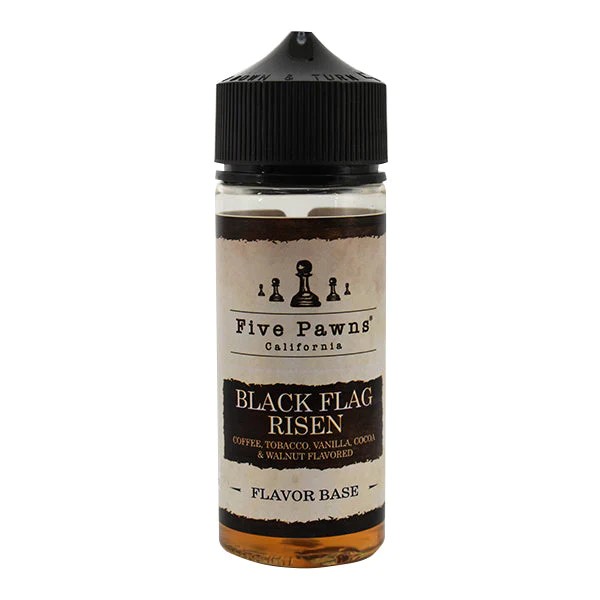 Black Flag Risen by Five Pawns