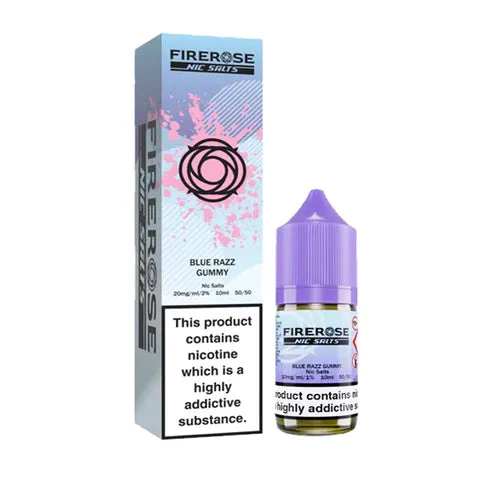 Blue Razz Gummy Nic Salt by Firerose 5000