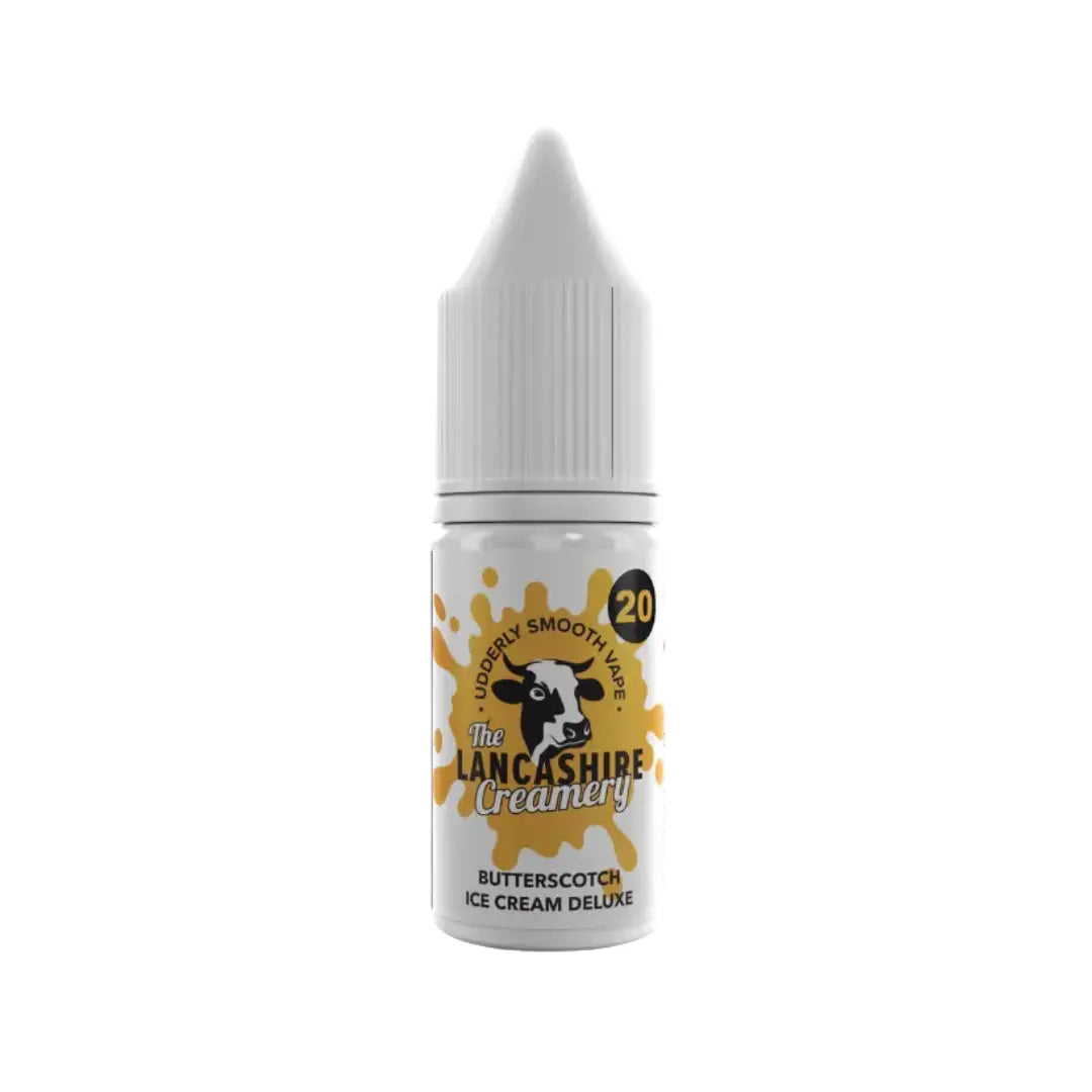 Butterscotch Ice Cream Deluxe  Nic Salt by Lancashire Creamery