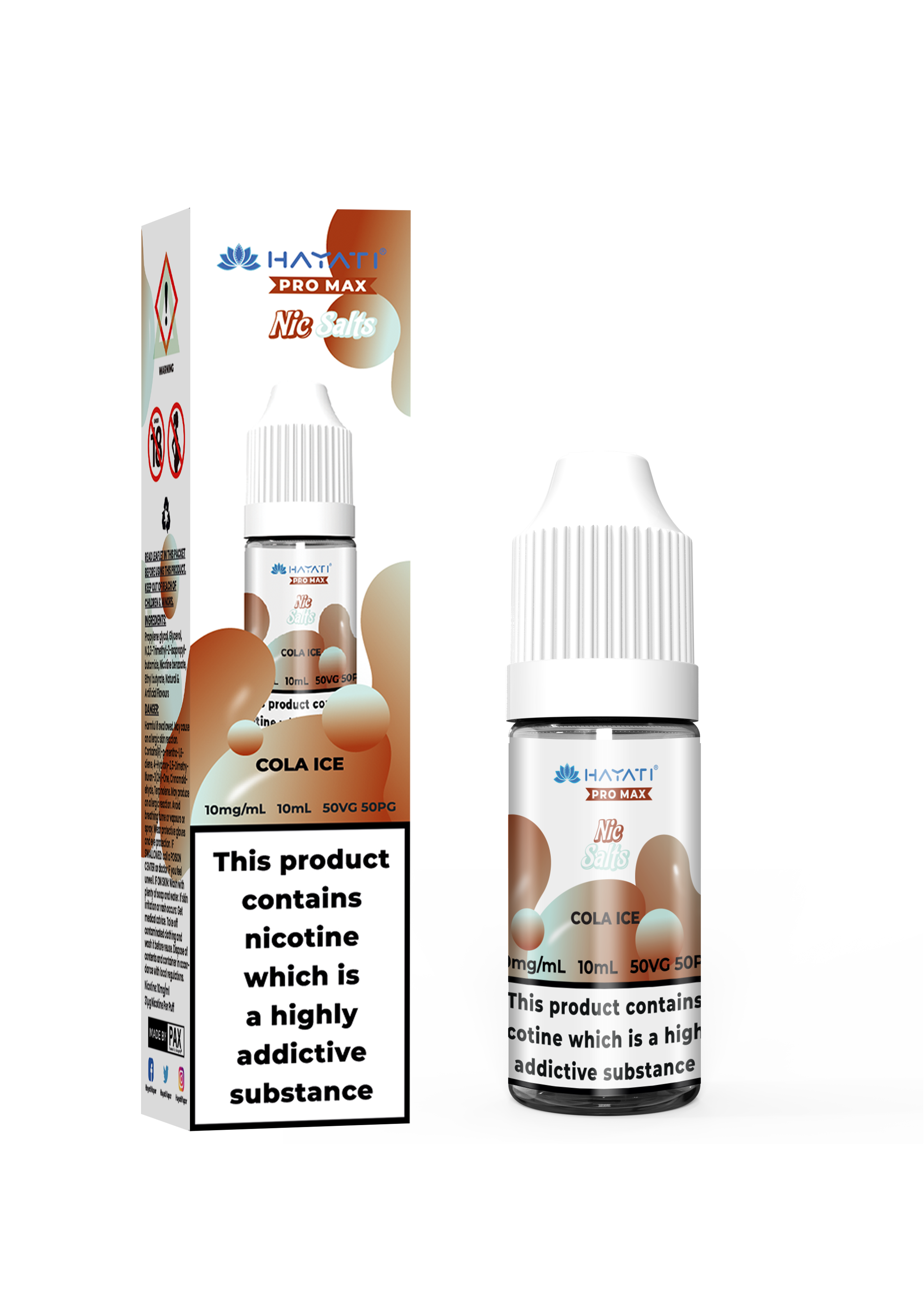 Cola Ice Nic Salt by Hayati Pro Max