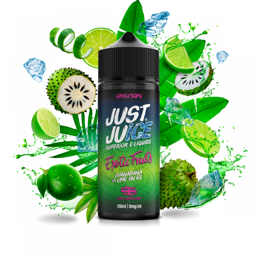 Guanabana & Lime on Ice by Just Juice