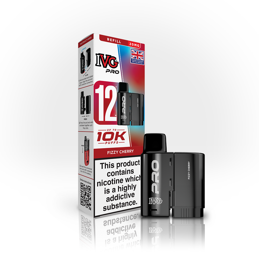 IVG Pro 12 Refill Pods -10mg