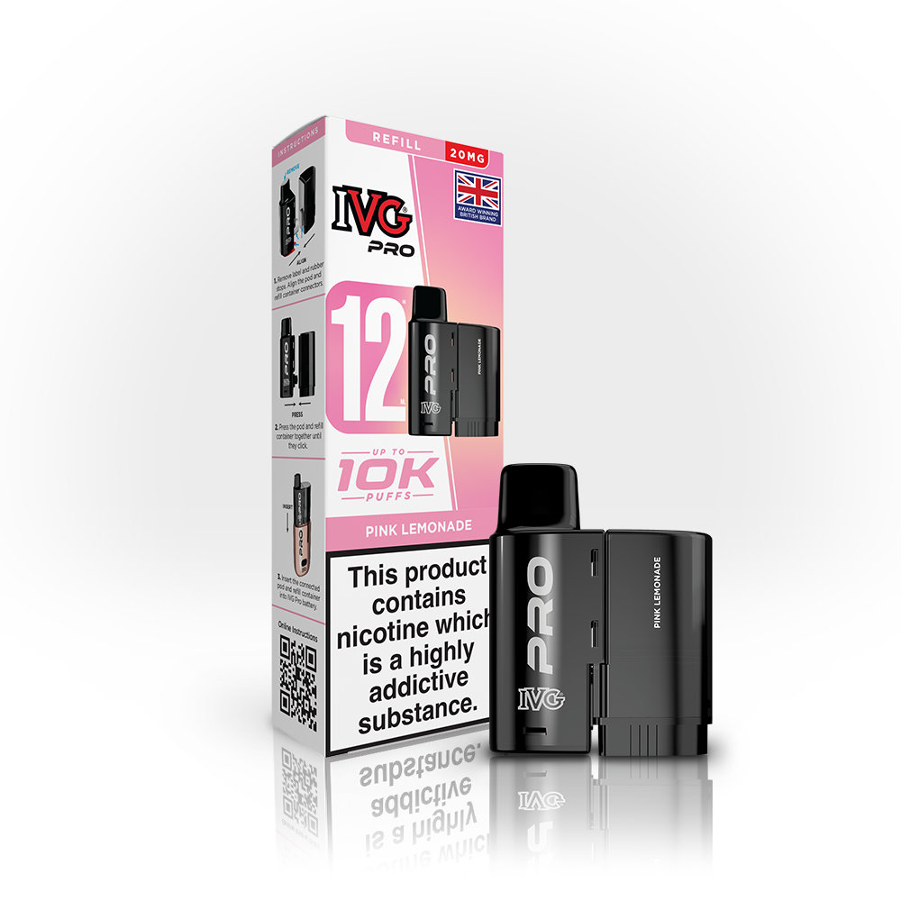 IVG Pro 12 Refill Pods -10mg