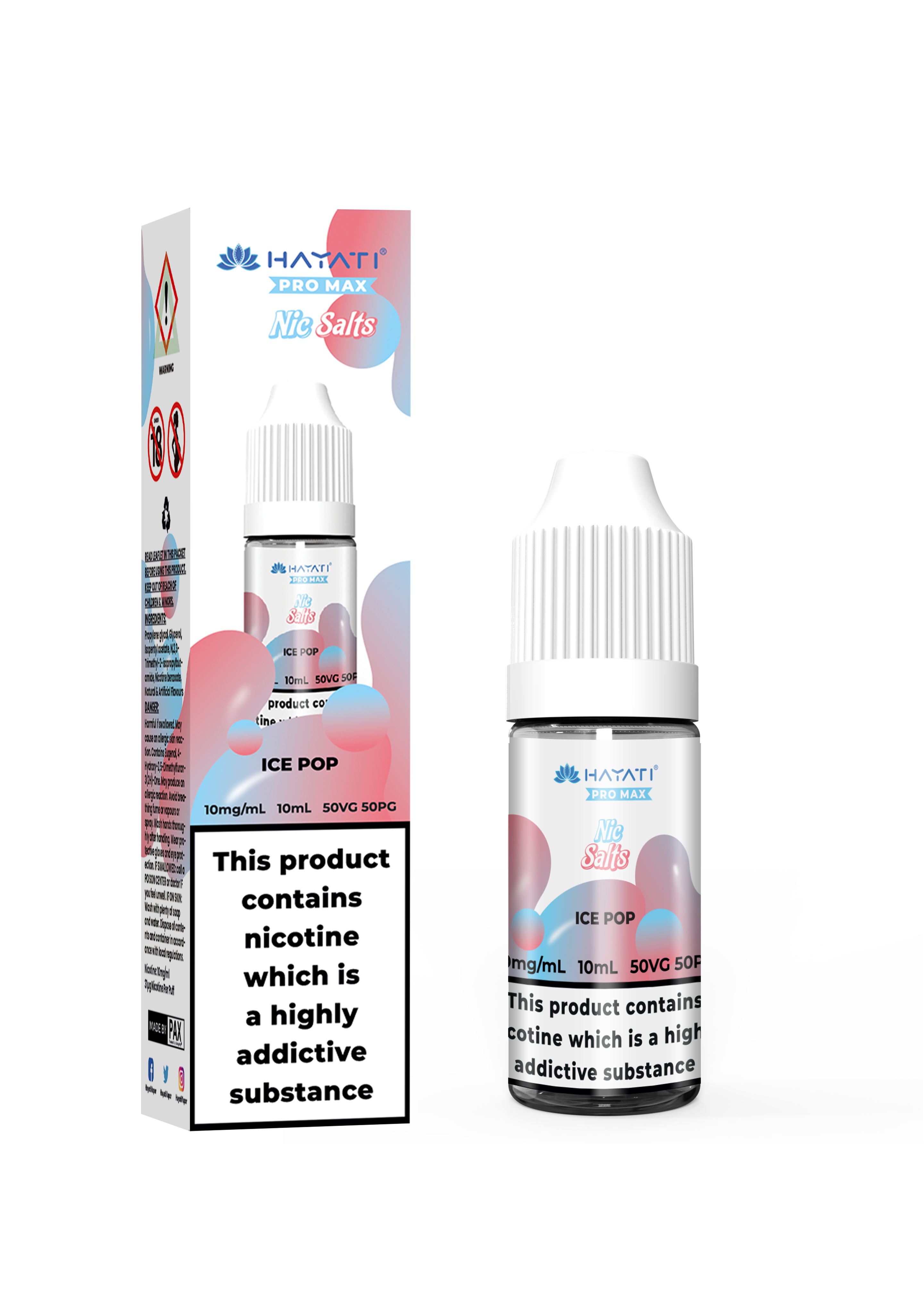 Ice Pop Nic Salt by Hayati Pro Max