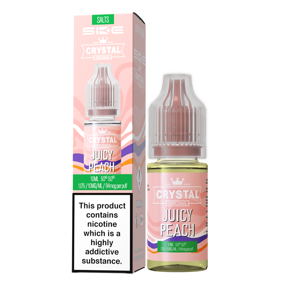 Juicy Peach Nic Salt by SKE Crystal
