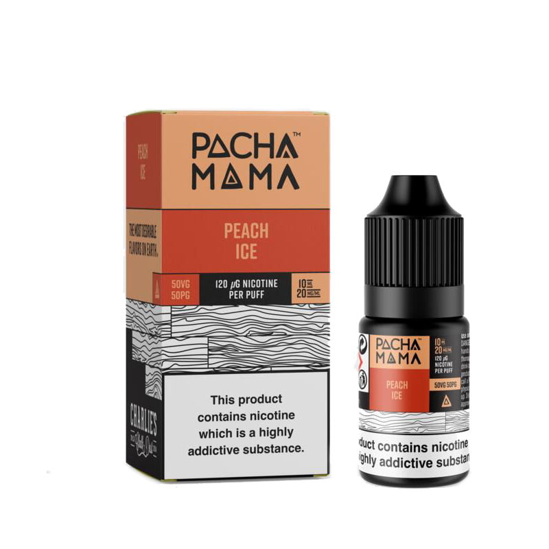 Peach Ice Nic Salts by Pacha Mama