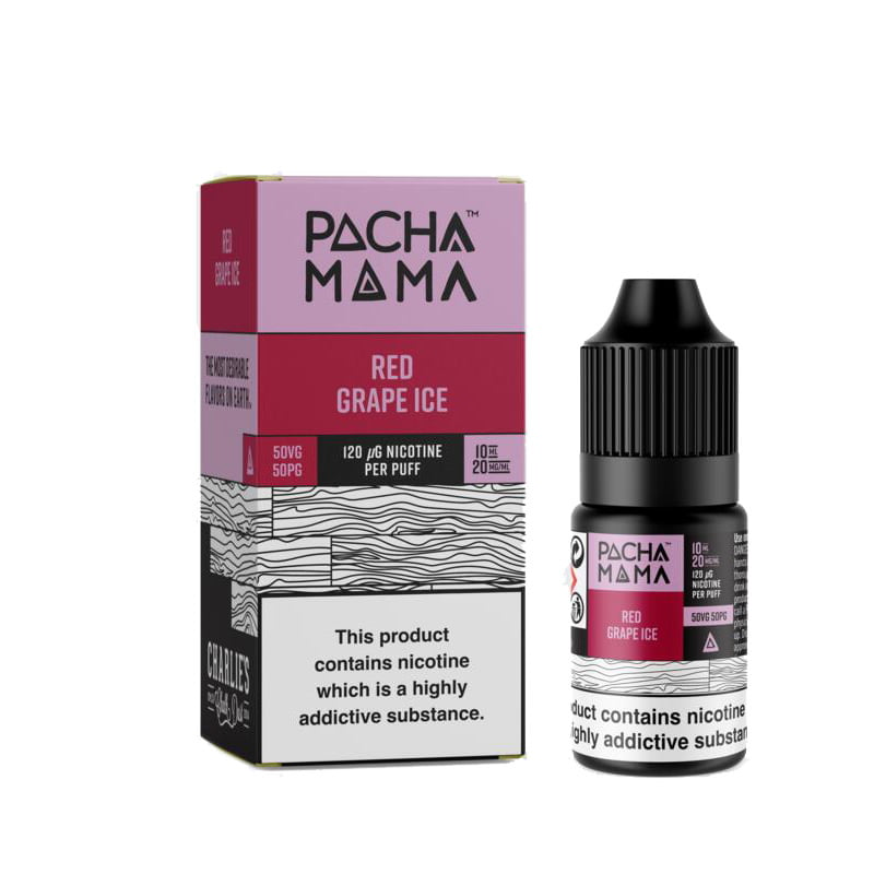 Red Grape Ice Nic Salts by Pacha Mama