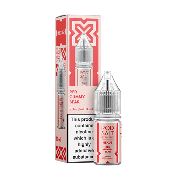 Red Gummy Bear by Nexus Nic Salt