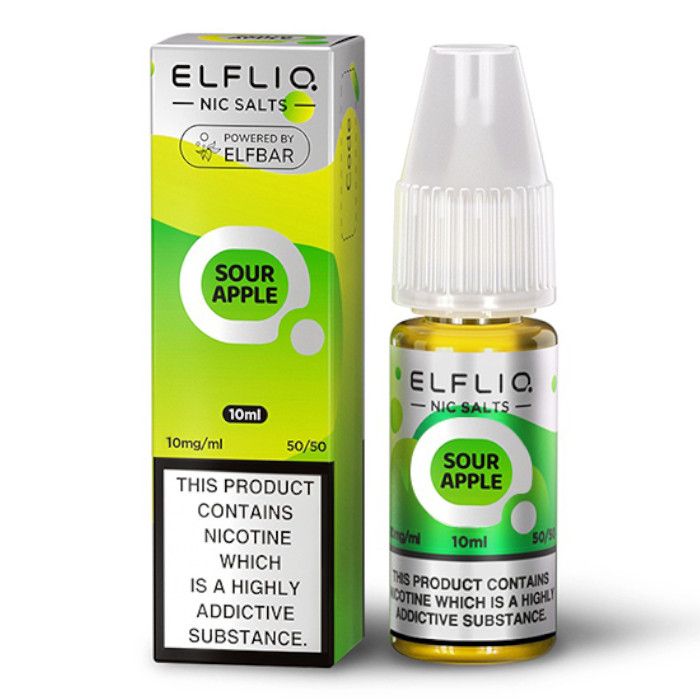 Sour Apple Nic Salt by ELFLIQ