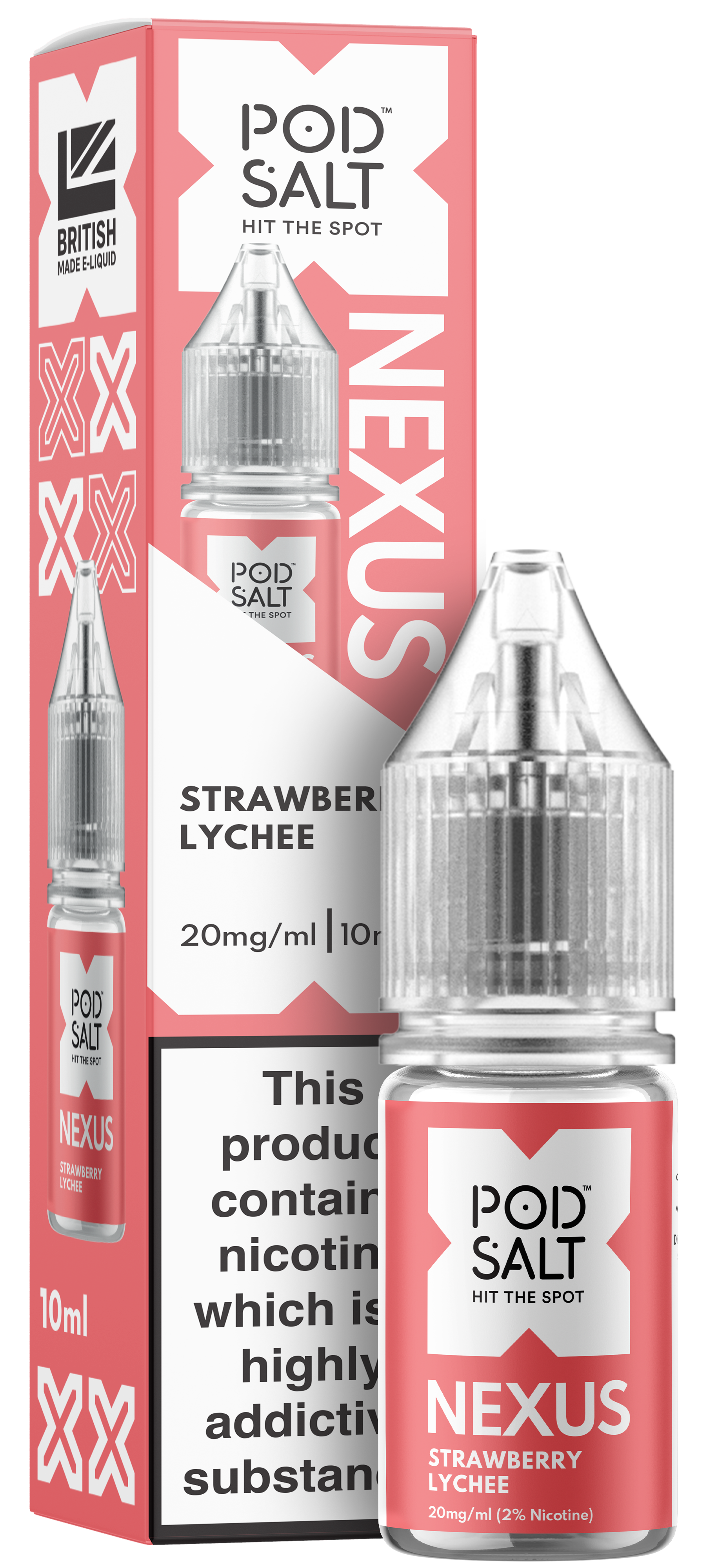 Strawberry Lychee by Nexus Nic Salt