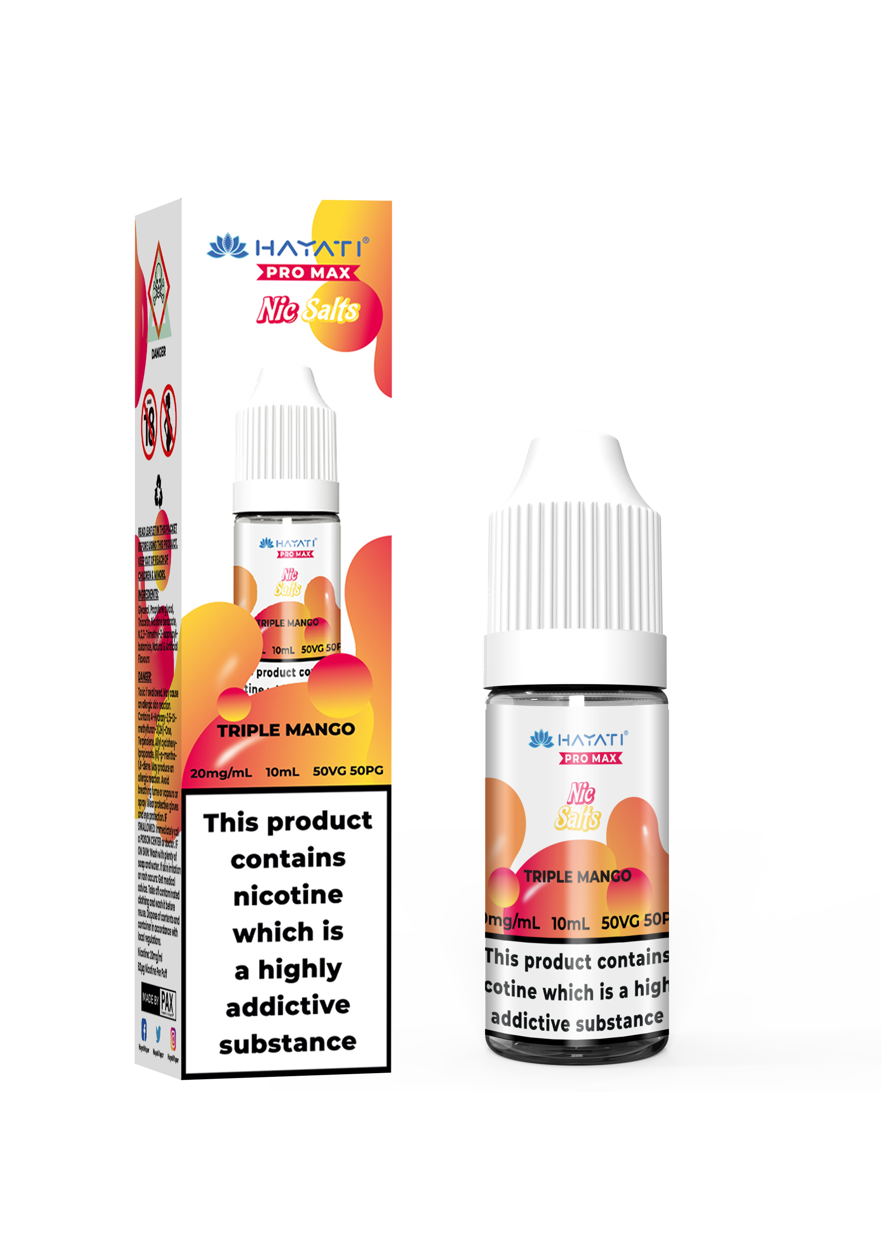 Triple Mango Nic Salt by Hayati Pro Max