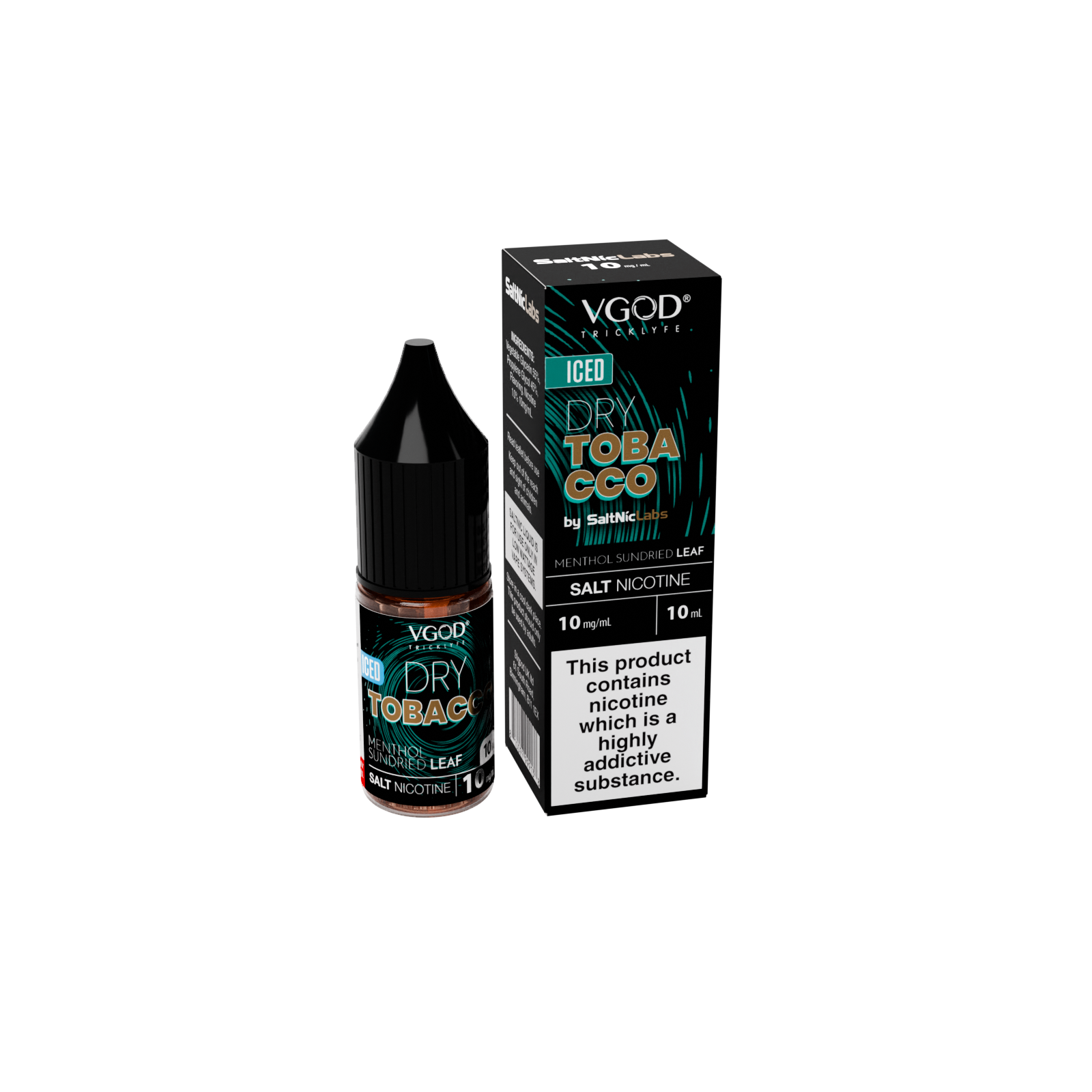 dry tobacco vgod Iced - Salt Nic VGOD Dry Tobacco Salt Nic