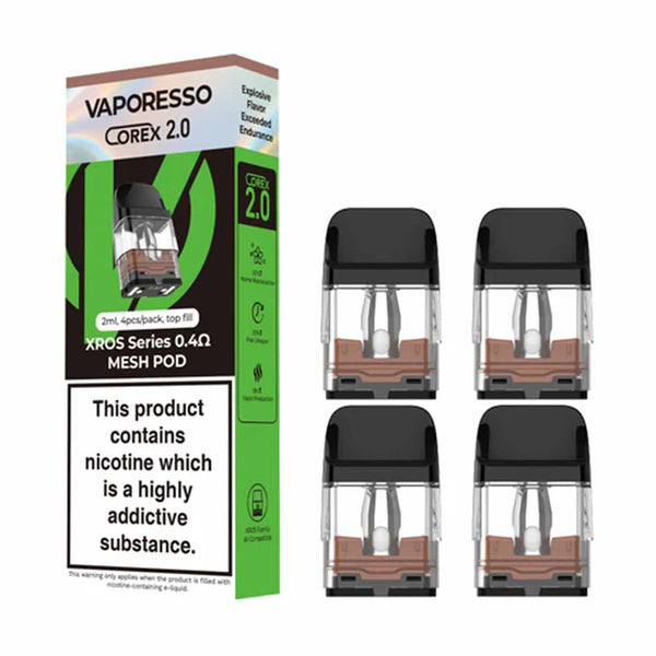 Vaporesso XROS COREX 2.0 TECH Replacement Pods | ManchesterVapeMan Vaporesso XROS COREX 2.0 TECH Replacement Pods | ManchesterVapeMan