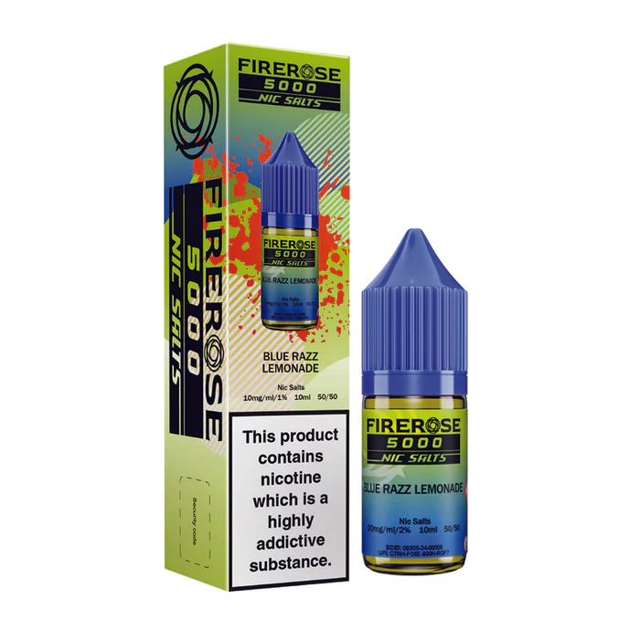 Blue Razz Lemonade Nic Salt by Firerose 5000