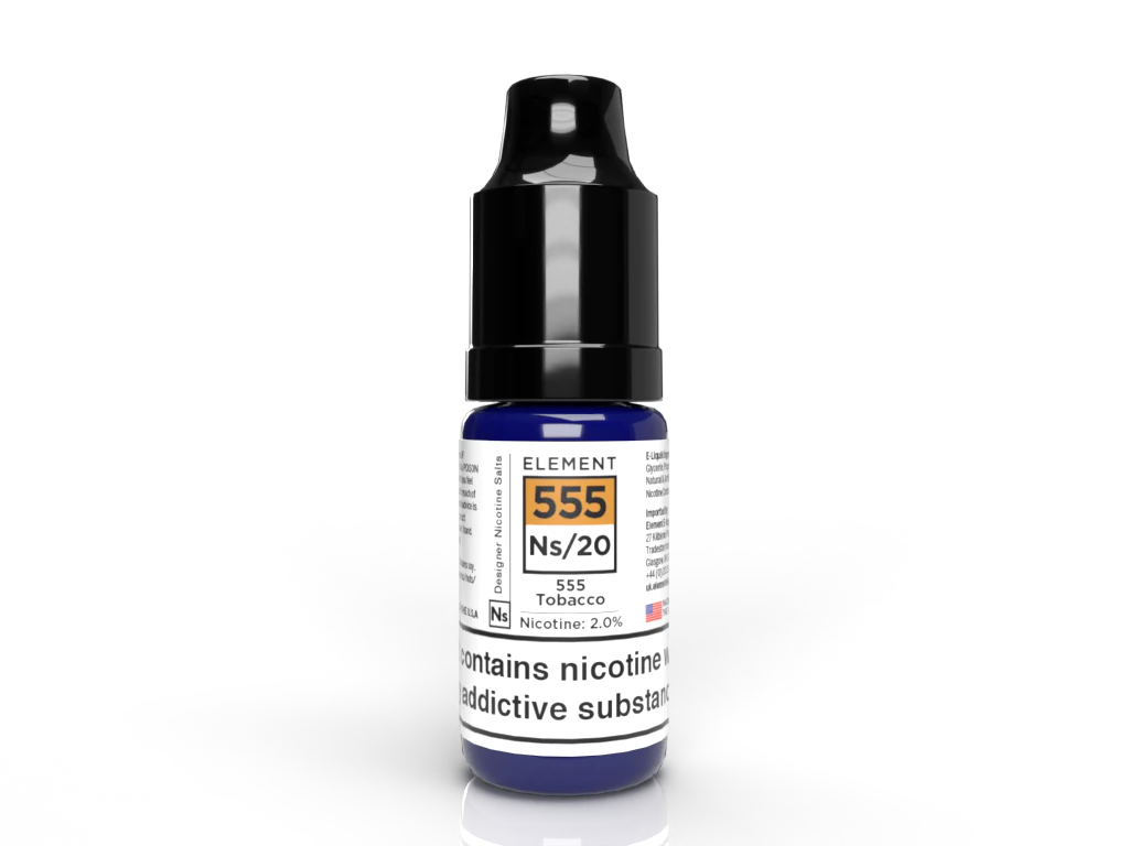 555 Tobacco Nic Salt by Element E-Liquids