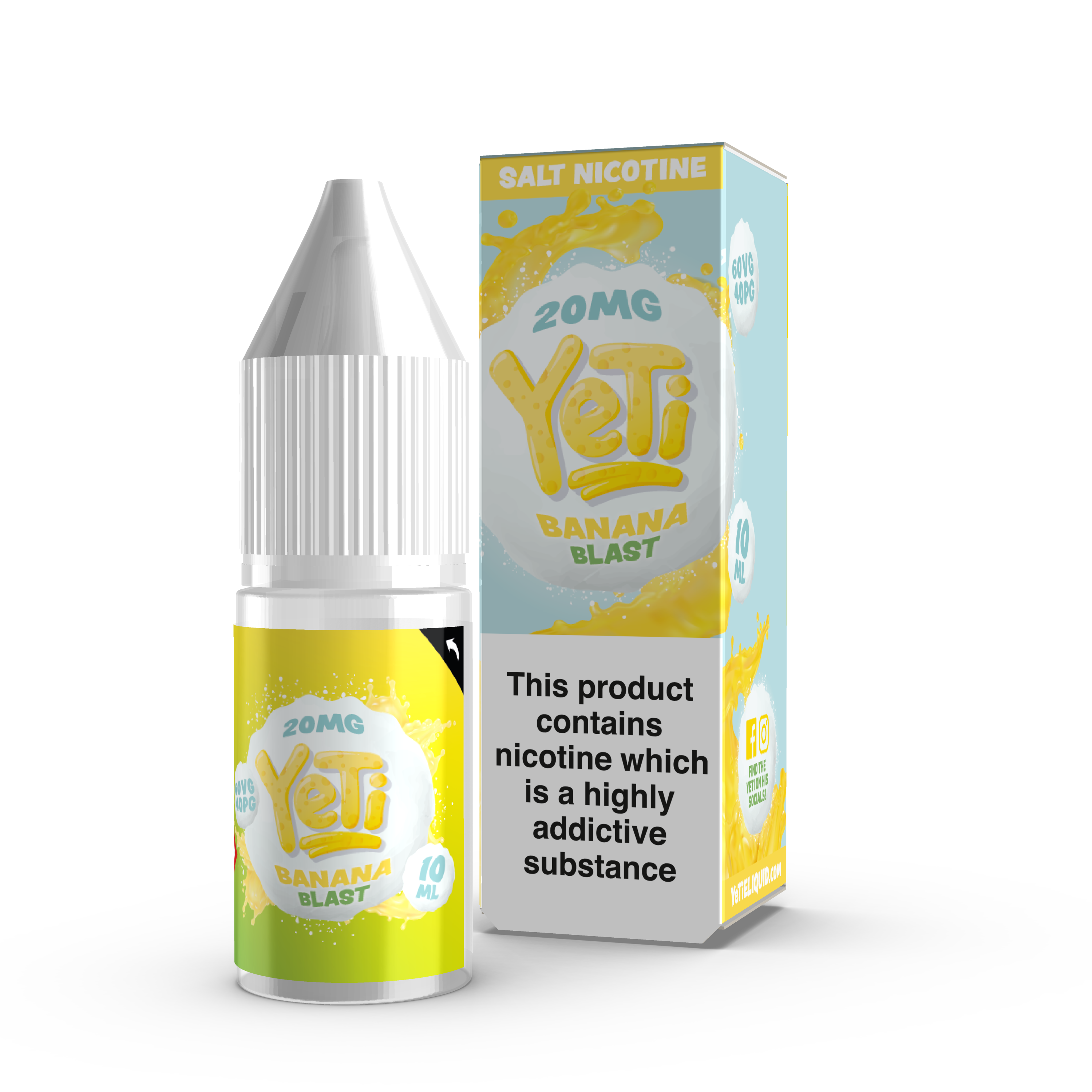 Banana Blast Nic Salt by Yeti