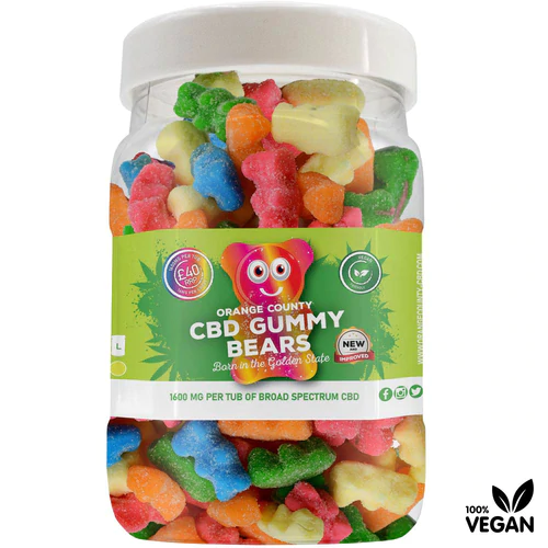 Orange County CBD Gummy's (Large Tub)