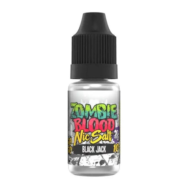Black Jack Nic Salt By Zombie Blood