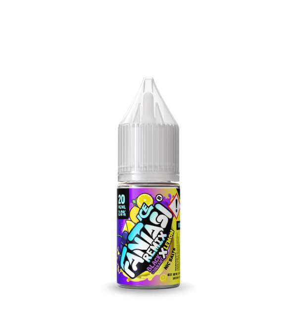 Blackcurrant X Lemon Remix Ice Nic Salt by Fantasi
