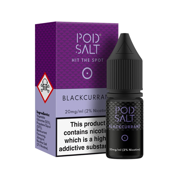 Blackcurrant by Pod Salt - Nic Salt