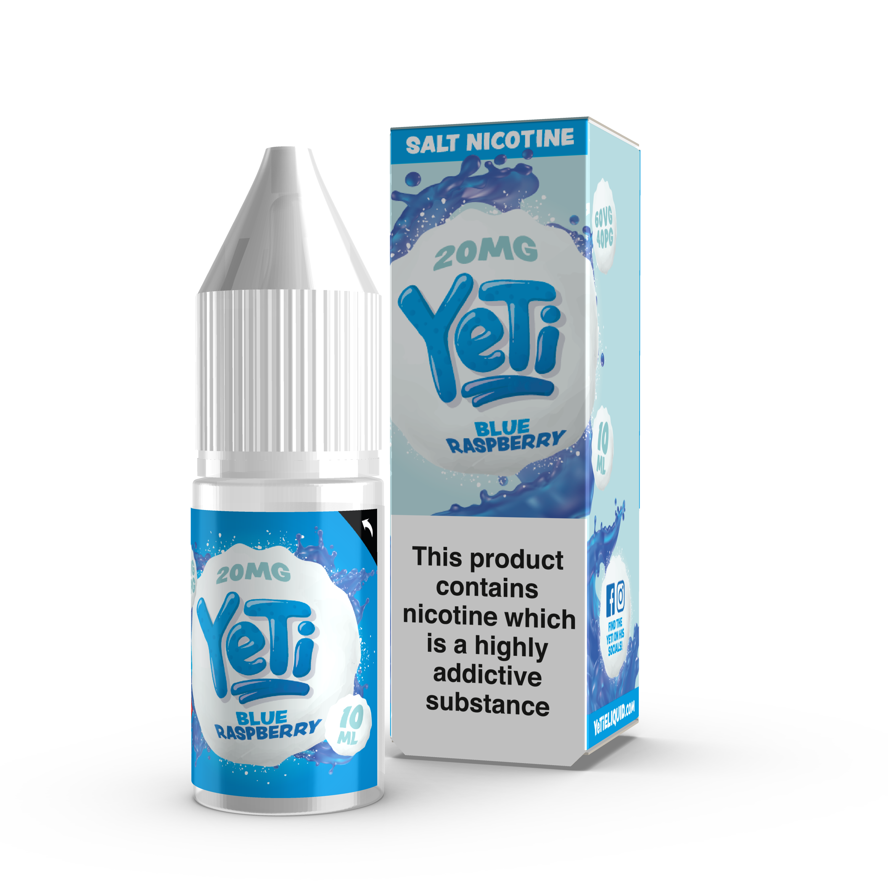 Blue Raspberry Nic Salt by Yeti