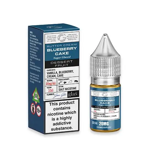 Blueberry Cake by Glas Basix Nic Salts