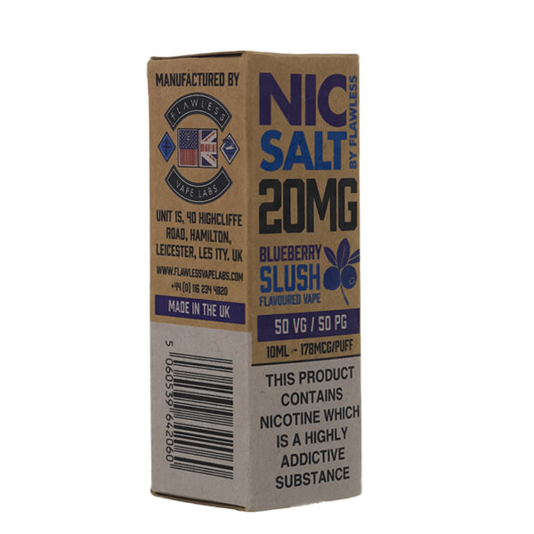 Blueberry Slush by Flawless Nic Salts-ManchesterVapeMan