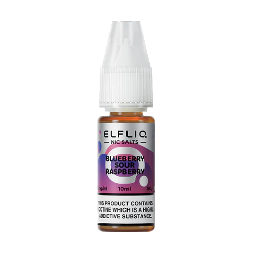 Blueberry Sour Raspberry Nic Salt by ELFLIQ