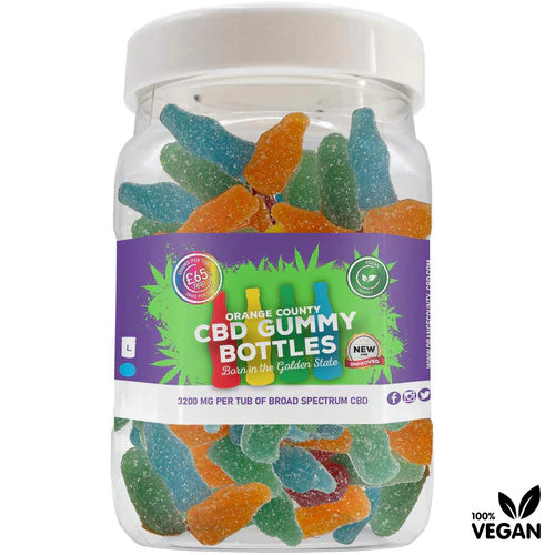 Orange County CBD Gummy's (Large Tub)