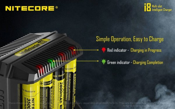 Nitecore i8 Intellicharger-ManchesterVapeMan