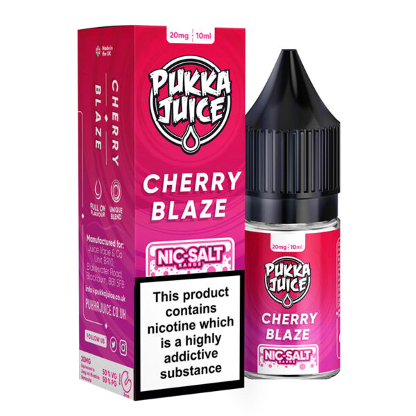 Cherry Blaze Nic Saltby Pukka Salt