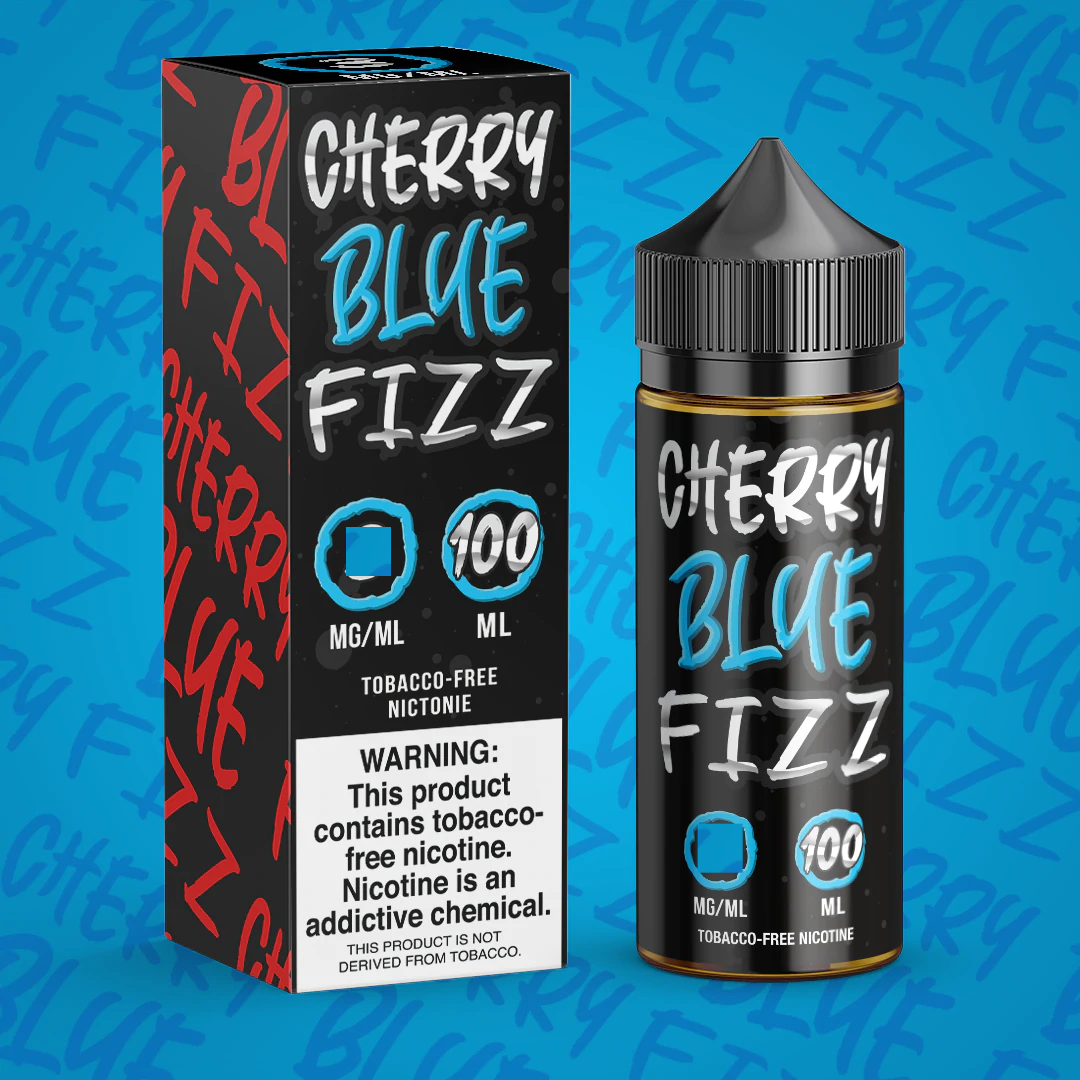 Cherry Blue Fizz by JuiceMan | ManchesterVapeMan Cherry Blue Fizz by JuiceMan | ManchesterVapeMan