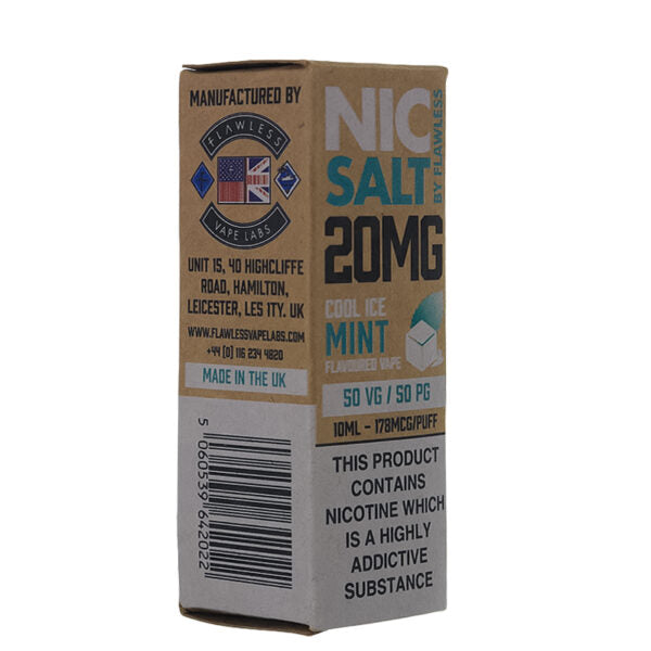 Cool Ice Mint by Flawless Nic Salts-ManchesterVapeMan