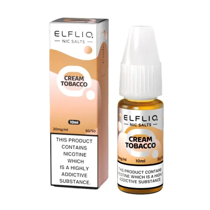 Cream Tobacco Nic Salt by ELFLIQ