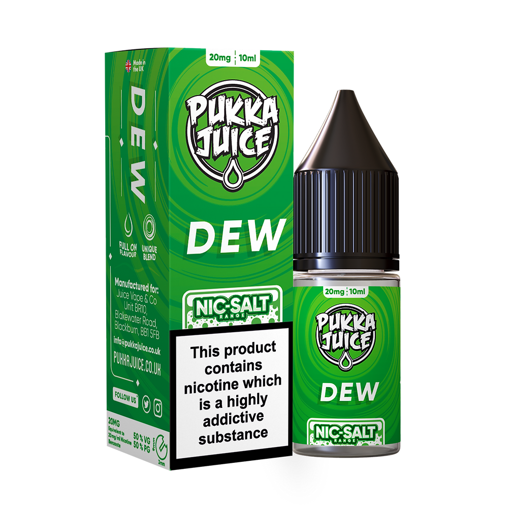 Dew Nic Salt by Pukka Juice
