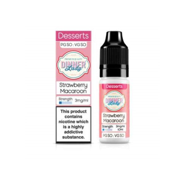 Strawberry Macaroon 50:50 by Dinner Lady-ManchesterVapeMan