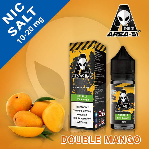 Double Mango by Area 51 Nic Salts-ManchesterVapeMan