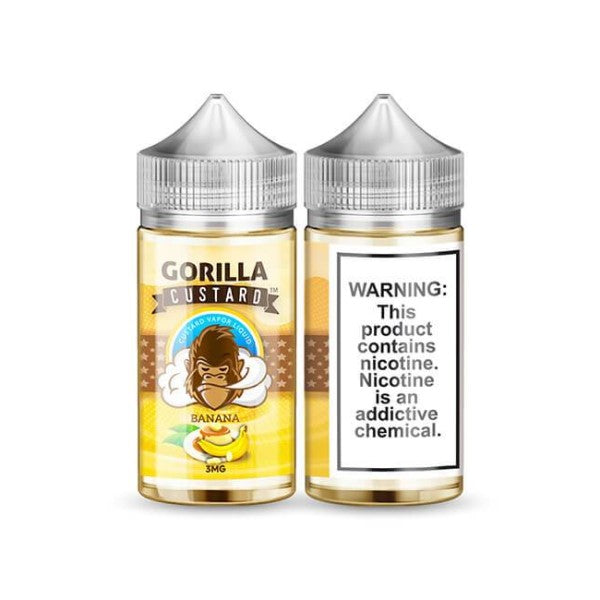 Gorilla Custard Banana 100ml-ManchesterVapeMan