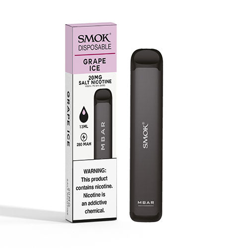 Smok MBAR Disposable - Grape Ice