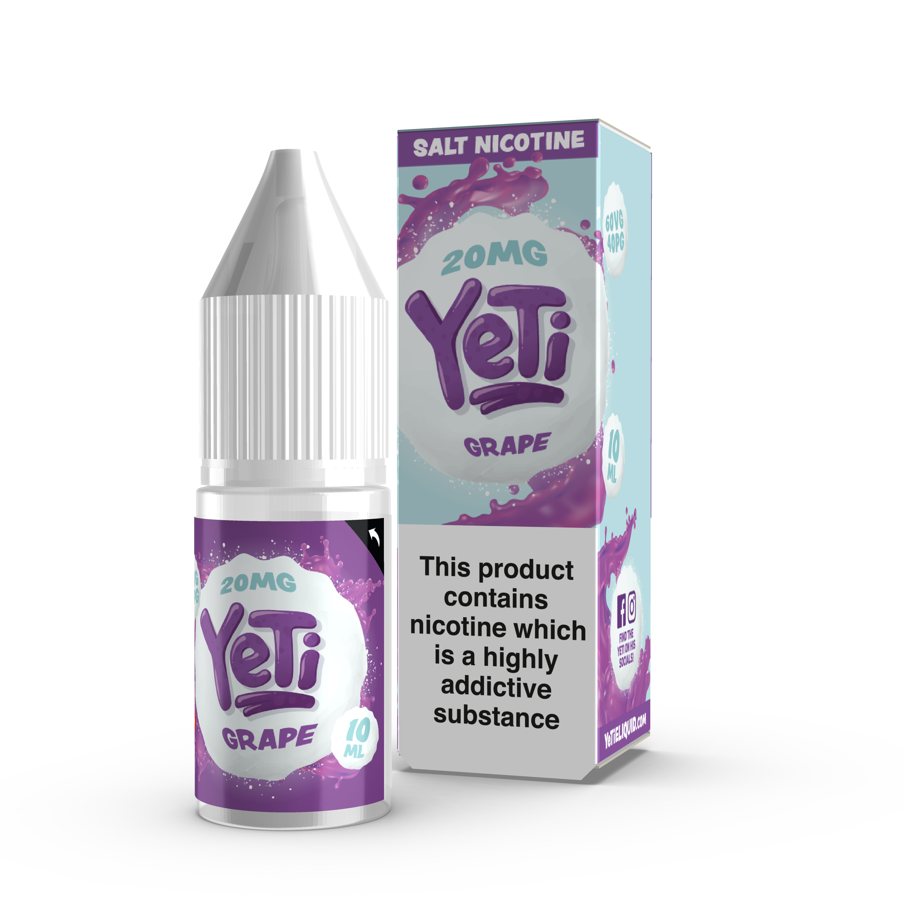 Grape Nic Salt by Yeti