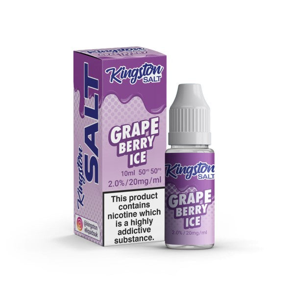 Grape Berry Ice by Kingston Salts-ManchesterVapeMan