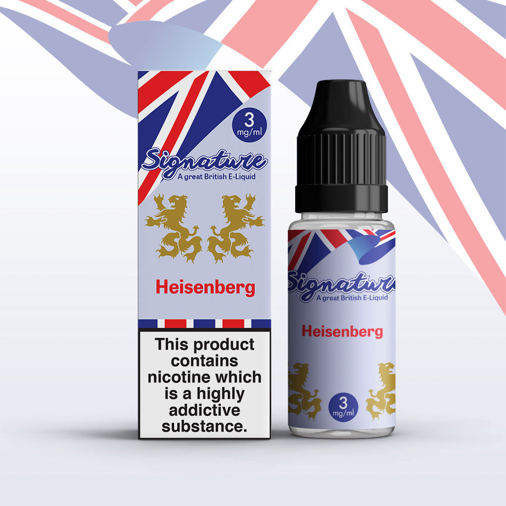 Heisenberg by Signature Box of 10 | ManchesterVapeMan Heisenberg by Signature Box of 10 | ManchesterVapeMan