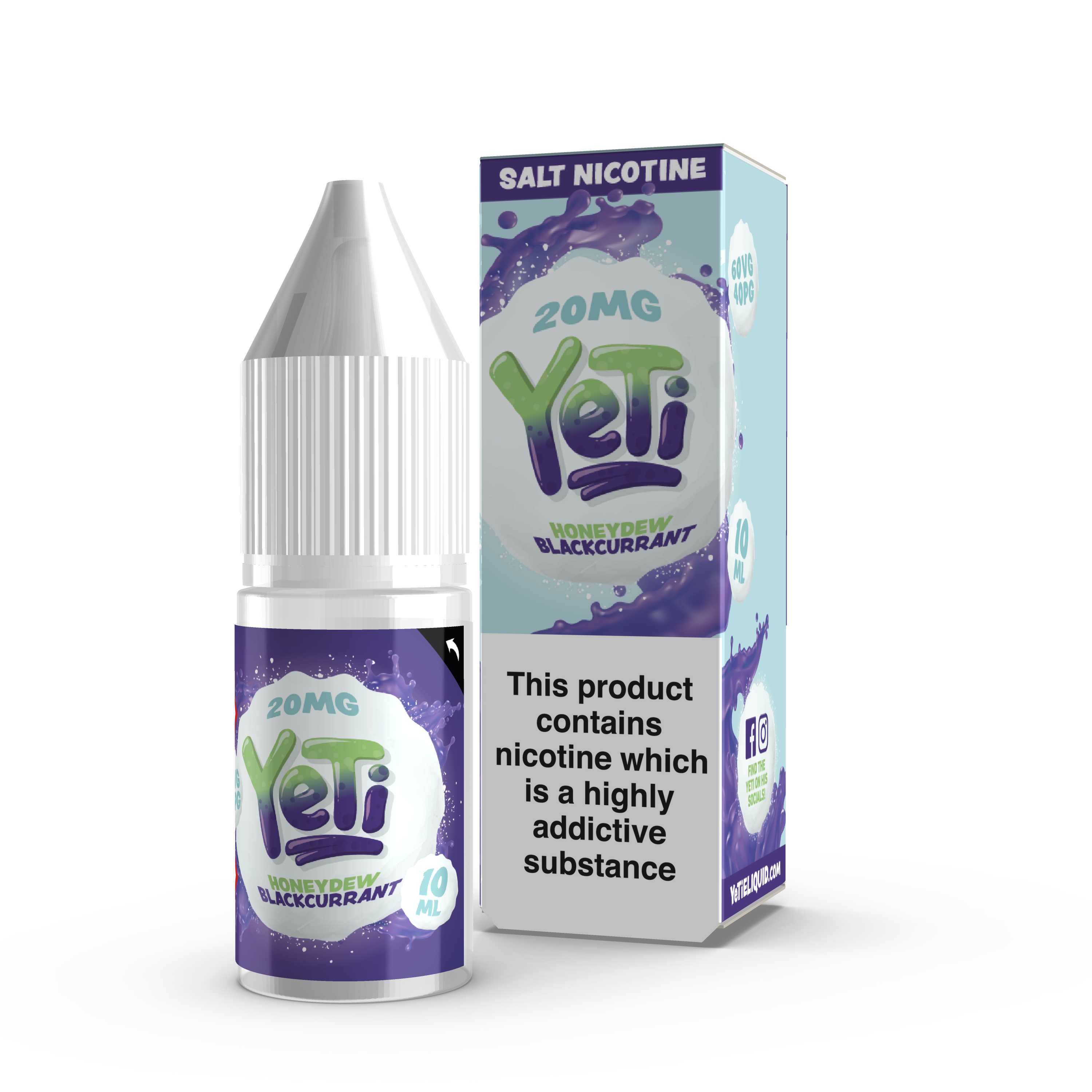 Honeydew Blackcurrant Nic Salt by Yeti