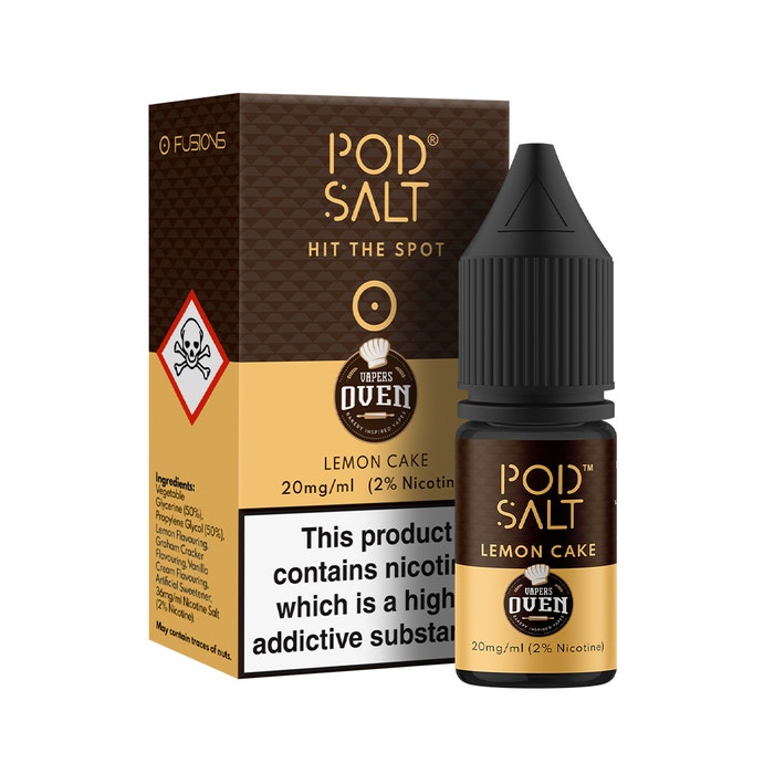Lemon Cake Nic Salt by Pod Salt